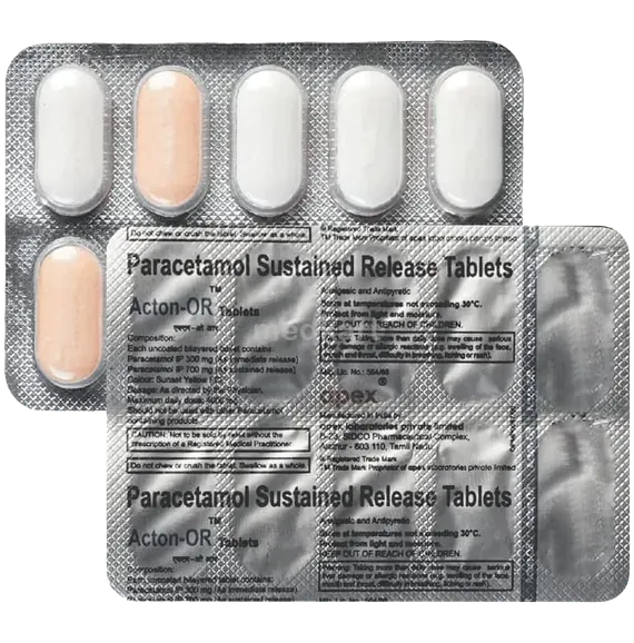 acton or tablet 10's